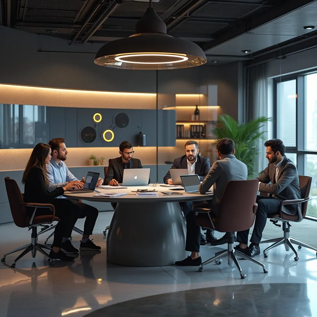 Команда Majlis за роботою